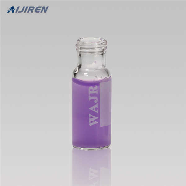filter vial with image